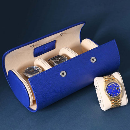 Watch roll "Navy" for 3 watches